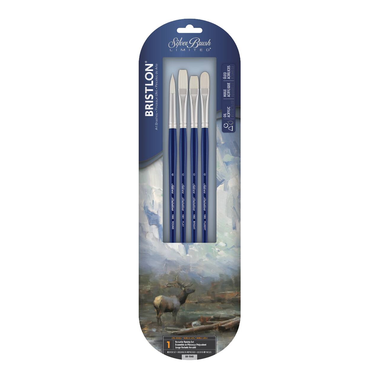 Silver Brush Limited Bristlon® Assortment Brushes Set